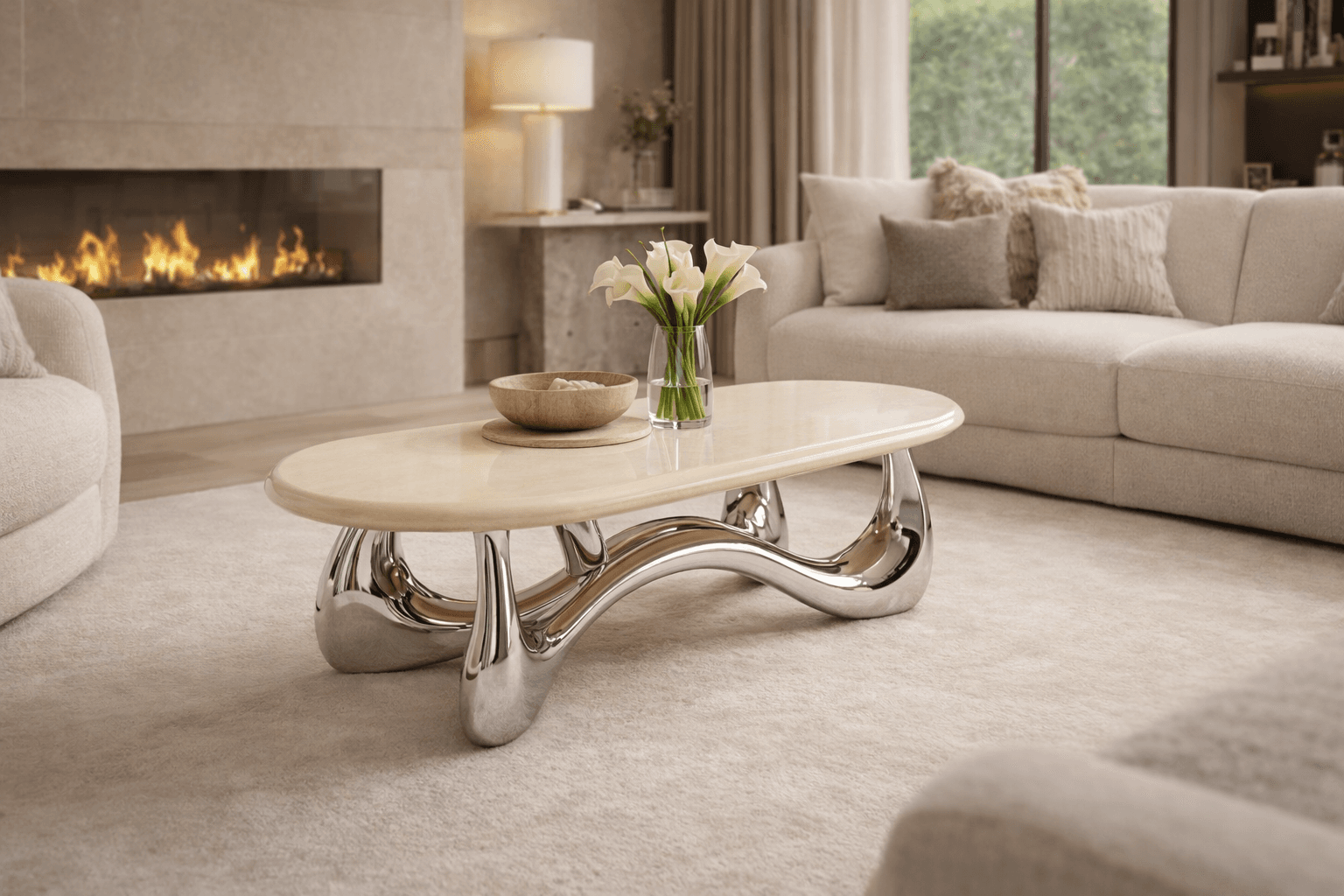 Cream beige coffee - Image principale