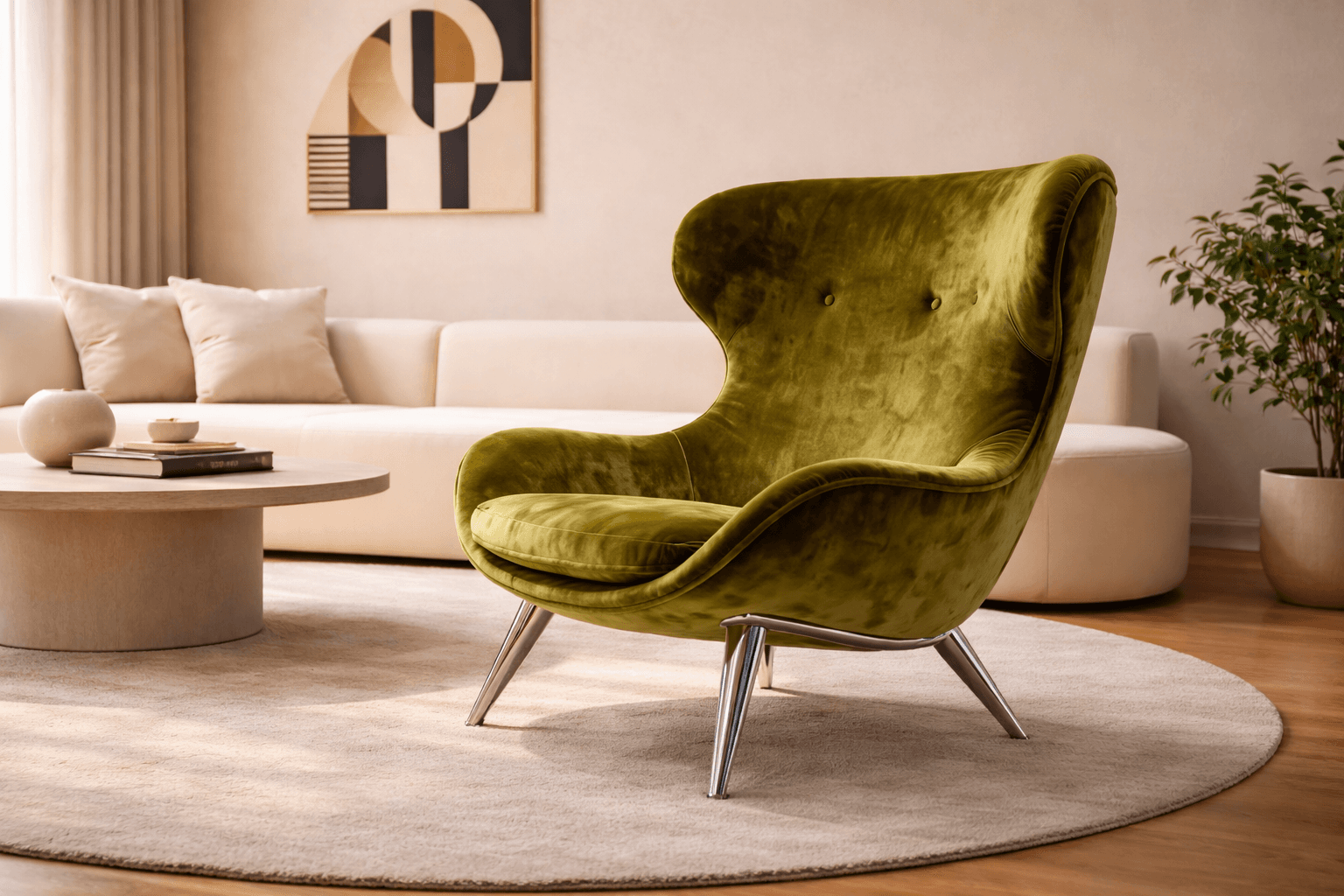 Cream Cloud Armchair